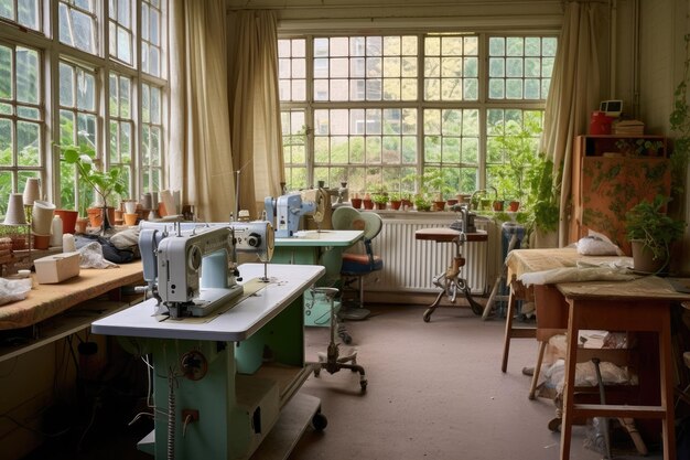 atelier broderie interior